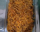Foto langkah ke 4 dari resep Spaghetti Brulee / Spaghetti Panggang.