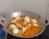 Foto langkah ke 8 dari resep Kare Telur Tahu Wortel Kentang.