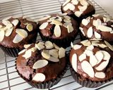 A picture of step 6 of Double Chocolate Muffins.