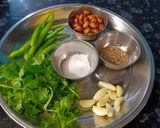 हरी मिर्च का ठेचा रेसिपी चरण 1 फोटो