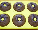 A picture of step 7 of Brownie Style Doughnuts.