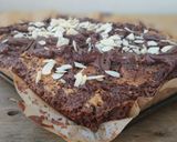 A picture of step 6 of Peanut Butter Brownies Bar.