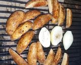 A picture of step 5 of Chipotle Chicken with Rice and Potatoes.