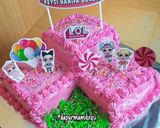 Foto langkah ke 7 dari resep Base Cake Ulang Tahun / Bolu Coklat Panggang.
