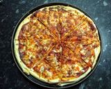 A picture of step 6 of Home made pizza with garlic dip.