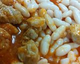 Foto del paso 2 de la receta: Alubias blancas con cerdo y chorizo