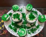 A picture of step 6 of Green fruity panna cota.