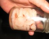 A picture of step 6 of Salt-Cured Sweet Shrimp.
