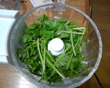 A picture of step 2 of Falafel Tofu Spring Rolls.