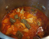 A picture of step 8 of Tomato and Curry Stew with Chicken and Lotus Root.