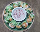 Foto langkah ke 7 dari resep Vietnamese Spring Rolls With Sesame Plum Sauce ala Shebb's Kitchen.