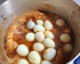 Hình bước làm 3 của món Thịt kho đậu hũ, trứng cút