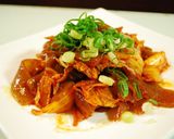 A picture of step 5 of Konnyaku Kimchi.