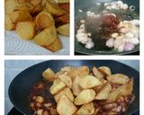 A picture of step 2 of Spicy Potato / Sambal Potato.