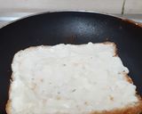 A picture of step 3 of Open Cheese Spread Toast.