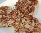A picture of step 8 of Low-Sugar Okonomiyaki-Style Okara Pancakes.