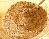 A picture of step 4 of Hazelnut Paste Double Chocolate Cake.