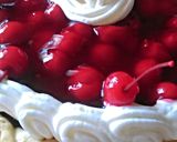 A picture of step 8 of Easy Black Forest Pudding Pie.