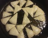 A picture of step 2 of Chilaquiles.