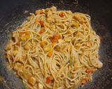 A picture of step 3 of Chicken & Spaghetti.