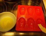 A picture of step 4 of Moist and Fluffy Madeleines with Heavy Cream.