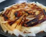A picture of step 2 of Jicama Stew / Vegan.