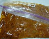 A picture of step 4 of Chicken Enchilada.