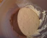A picture of step 1 of Murtabak - stuffed pan-fried bread.