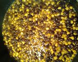 A picture of step 3 of Ramen corn and black beans.