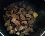 A picture of step 1 of Wet Fried liver.
