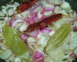 A picture of step 3 of Rajma Masala.