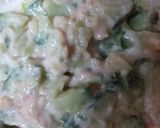 A picture of step 5 of Chicken cutles burger.