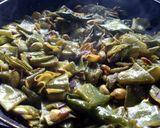 A picture of step 8 of Jake's fava fawai (A steamed fava beans knockout).