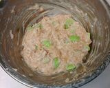 A picture of step 2 of Edamame Nuggets for Kid's Bentos.