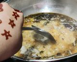 A picture of step 4 of Daliya upma (Broken wheat upma).
