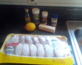 A picture of step 1 of Lemon Pepper Chicken Wings.