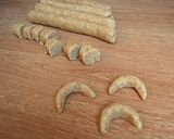A picture of step 4 of Vanillekipferl German Sweets.