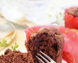 A picture of step 5 of Basic Cocoa Muffins.
