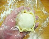 A picture of step 6 of Easy Egg-Free Melon Bread.