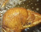 A picture of step 2 of Fried Naked Porkchops.