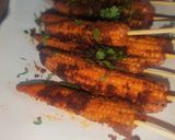 A picture of step 5 of Tandoori Baby Corn.