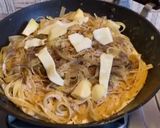 A picture of step 4 of Cheesy Fettuccine Pasta.