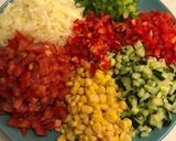 Hình bước làm 1 của món Homemade Taco bò