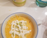 A picture of step 7 of Crockpot Buffalo Chicken Soup.