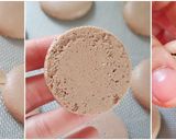 Une image de l'étape 6 de Macarons au chocolat.