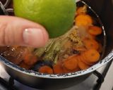 Une image de l'étape 5 de Nage de St Jacques au citron vert.