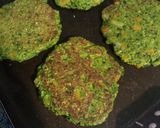 Foto del paso 5 de la receta: Tortitas de espinacas y garbanzos