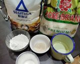 Foto langkah ke 1 dari resep Bolu Kukus Ubi Ungu.