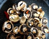 A picture of step 1 of My Chilli Tasting Mushrooms, ❤.