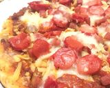 Foto langkah ke 5 dari resep Pizza (meat lovers).